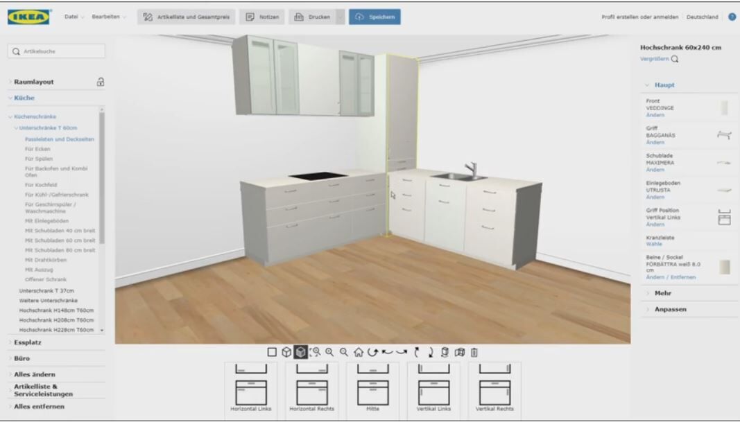 IKEA Küche 3d Planung